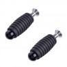 CNC - M6 - alavanca de freio de mudança de engrenagem de motocicleta - apoios para Honda CB599 CB600 HORNET CBR600F CBR600RR CB9
