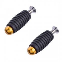 CNC - M6 - alavanca de freio de mudança de engrenagem de motocicleta - apoios para Honda CB599 CB600 HORNET CBR600F CBR600RR CB9