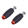 CNC - M6 - alavanca de freio de mudança de engrenagem de motocicleta - apoios para Honda CB599 CB600 HORNET CBR600F CBR600RR CB9
