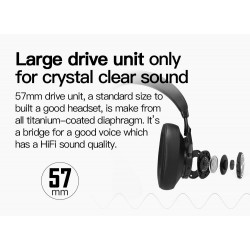 Bluedio T7 - ANC - Bluetooth 5.0 - wireless headset - HiFiEar- & Headphones