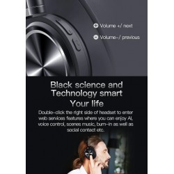 Bluedio T7 - ANC - Bluetooth 5.0 - fone de ouvido sem fio - HiFi