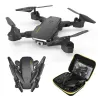 S60 Mini Drone - WIFI - FPV - 4K HD Dual Camera - 15mins Tempo de voo - Dobrável - RTF