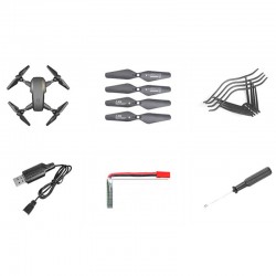 S60 Mini Drone - WIFI - FPV - 4K HD Dual Camera - 15mins Flight Time - Foldable - RTFDrones