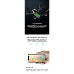 S60 Mini Drone - WIFI - FPV - 4K HD Dual Camera - 15mins Flight Time - Foldable - RTFDrones