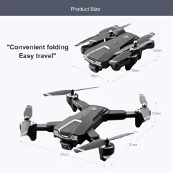 LSRC LS-25 - Mini - GPS - 5G - WiFi - FPV - 6K/4K ESC HD Dual Camera - Dobrável - RTF