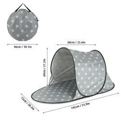 Tenda de Acampamento - Impermeável - Anti UV - Pop Up