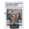 LYZRC L106 Pro 5G - WIFI - FPV - GPS - 4K HD Dual Camera - Dois eixos - Dobrável - RTF