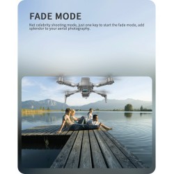 LYZRC L106 Pro 5G - WIFI - FPV - GPS - 4K HD Dual Camera - Dois eixos - Dobrável - RTF