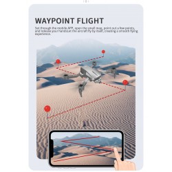 LYZRC L106 Pro 5G - WIFI - FPV - GPS - 4K HD Dual Camera - Dois eixos - Dobrável - RTF