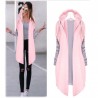 Mulheres Coats - Casual - Com capuz - Rosa - Azul - Preto