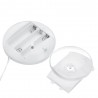 Decoração 3D de Natal para porta / janela - luz LED - placa transparente com ventosa