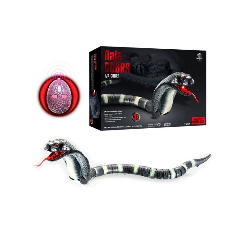 RC Cobra - snake - USB - remote control - animal robot - toyRC Toys