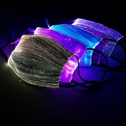 Máscara de piscamento conduzida - luz luminosa - Máscara rave