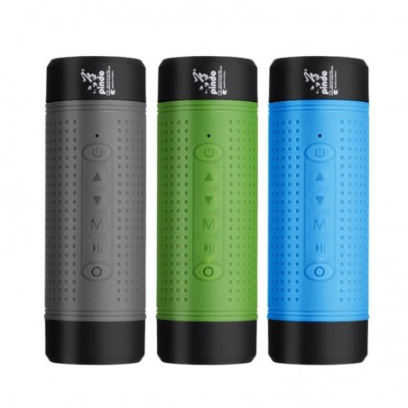Alto-falante de bicicleta Bluetooth multifuncional - com lanterna