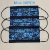 Máscaras protetoras de boca / rosto - descartável - 3-camada - design de renda - 10 - 50 - 100 peças