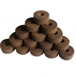 Peat pellets - seed nutrient soil - for transplanting / planting - 3 piecesGarden
