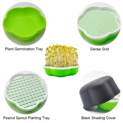 Plant germination tray - portable - moisture proof - plastic planting boxGarden