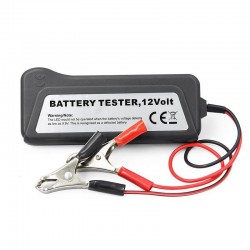 12V car battery tester - LED lights displayDiagnosis