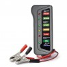12V car battery tester - LED lights displayDiagnosis