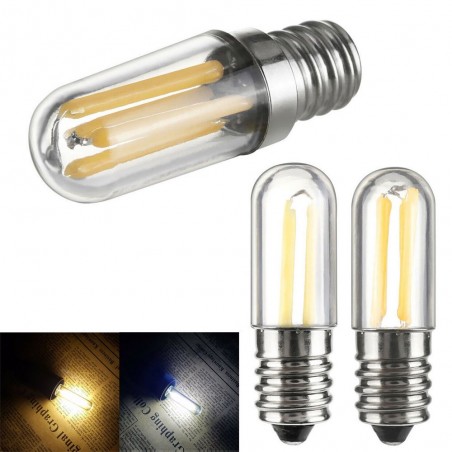 E14 - E12 - 1W - 2W - 4W - COB - LED - mini bulbo - dimmable - para frigorífico - freezer
