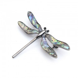 Dragão de esmalte vintage - broche elegante