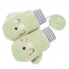 Crianças luvas de pelúcia quentes - um dedo - com corda - design de animais