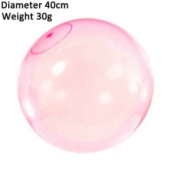Bola de bolha transparente - inflável - resistente a lágrimas