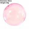 Bola de bolha transparente - inflável - resistente a lágrimas