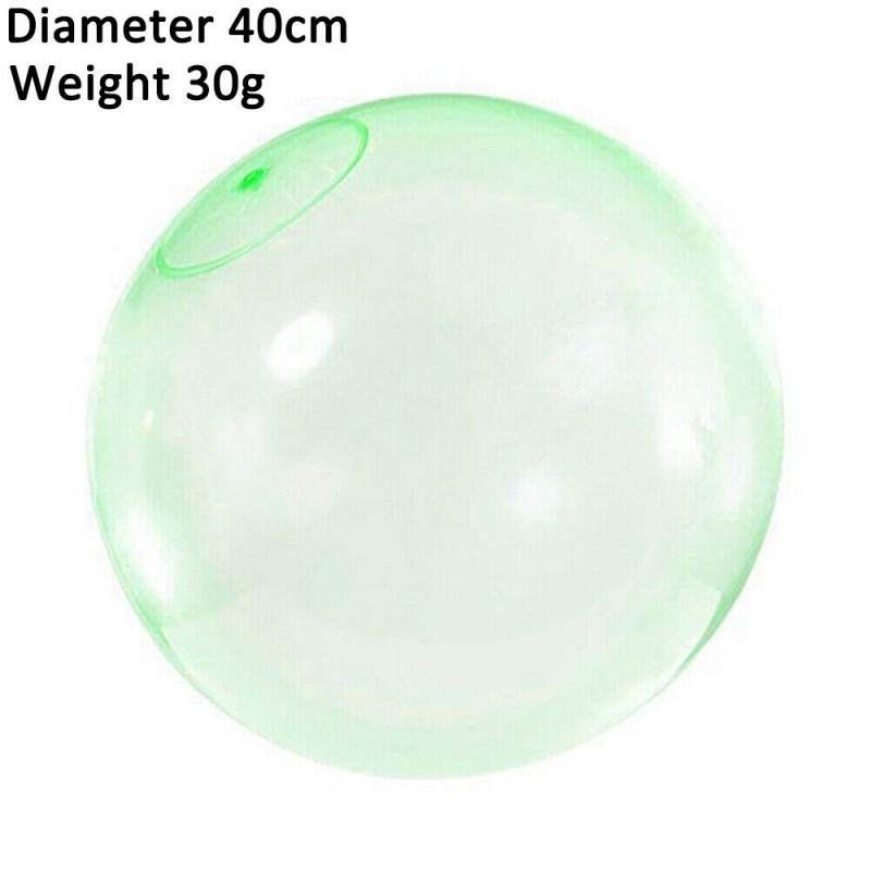 Bola de bolha transparente - inflável - resistente a lágrimas