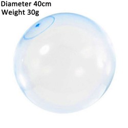 Bola de bolha transparente - inflável - resistente a lágrimas
