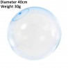 Bola de bolha transparente - inflável - resistente a lágrimas