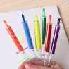 Needle / syringe shaped pens - highlighters - markers - 6 piecesPens & Pencils
