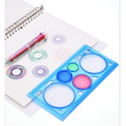 Spirograph drawing - interlocking gears wheels - painting / drawing accessories - educational toy - 22 piecesEducational