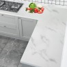 Autocolante de móveis de cozinha moderna - fita auto-adesiva - impermeável - à prova de óleo - padrão de mármore