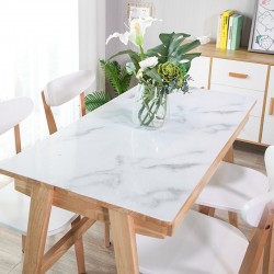Autocolante de móveis de cozinha moderna - fita auto-adesiva - impermeável - à prova de óleo - padrão de mármore