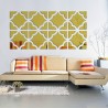 3D modern acrylic mirror - wall stickerWall stickers