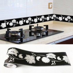 Adesivo decorativo de parede 3D - fita autoadesiva - à prova d'água - 10 * 500 cm