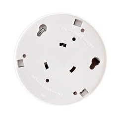 Detector de fumaça / monóxido de carbono - com aviso de som / números de exibição - bateria alimentado