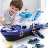 Boat / cars - parking station - with slide / lights / music - toyToys
