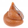 Funny squishy poop - pop out tongue - keychainKeyrings