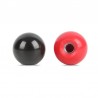 Cobre preto vermelho - Botão de alavanca de bola - 2pcs