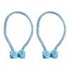 Magnético Bola - Cortina simples Tie Rope - 2pcs