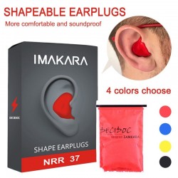 Moldável em forma - Redução de ruído - Earplugs - 60Pcs