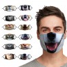 Máscara Animal Face - Anti-poeira - Reutilizável