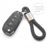 Custom Lettering Keychains - Couro tecido - Chaveiros