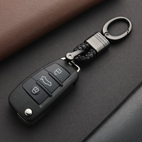 Rope de couro - carro - Chaveiro