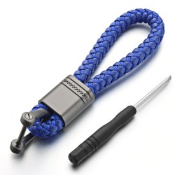 Rope de couro - carro - Chaveiro