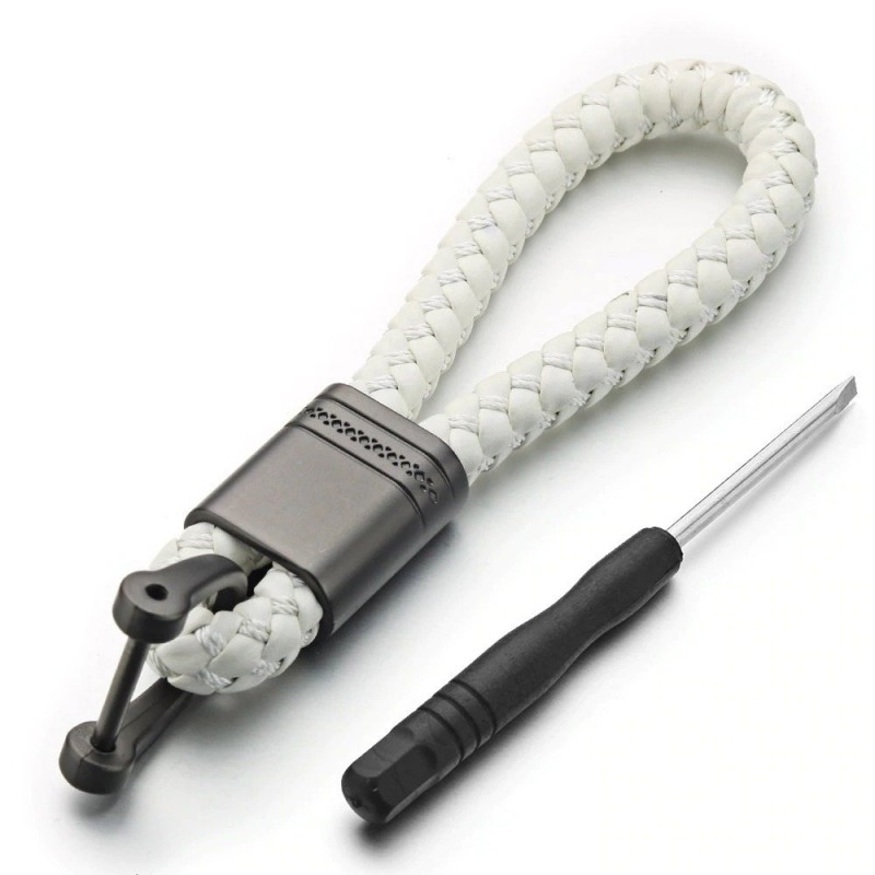 Rope de couro - carro - Chaveiro