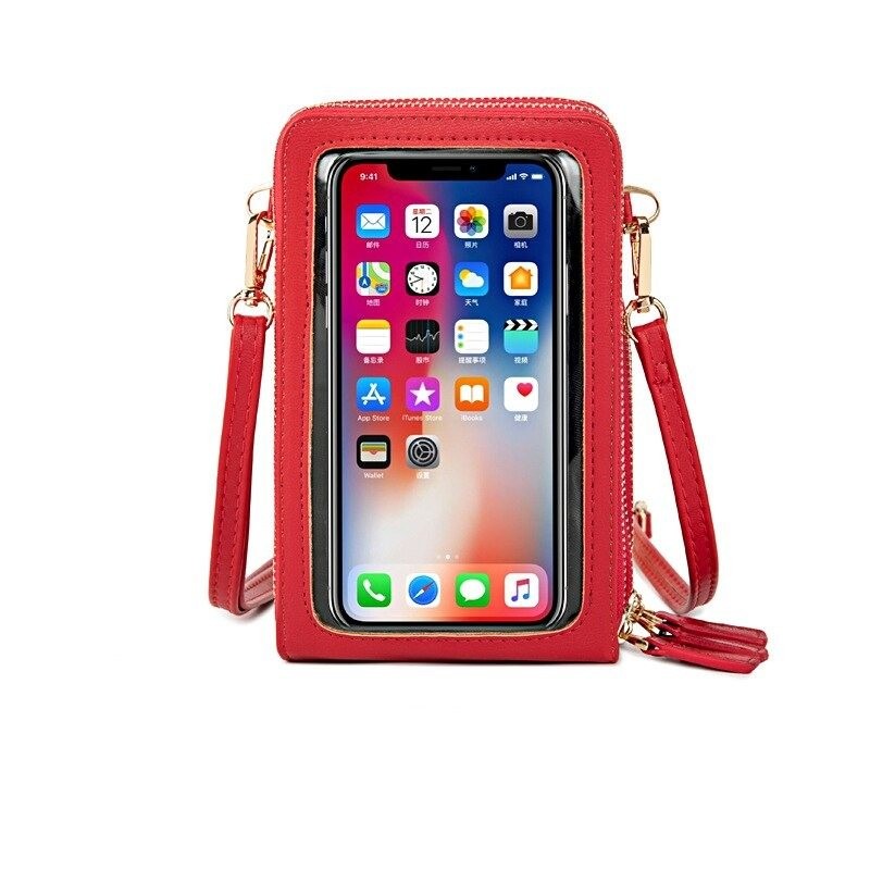 Cell Phone Pocket - Shoulder Bags - LeatherBags