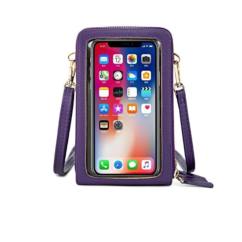 Cell Phone Pocket - Shoulder Bags - LeatherBags